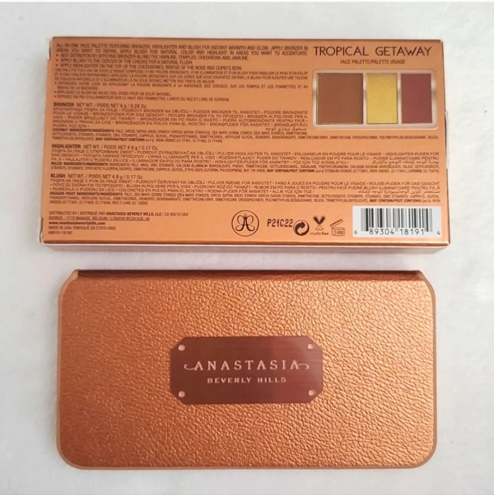 Anastasia Beverly Hills ABH TROPICAL GETAWAY Face Palette in Deep